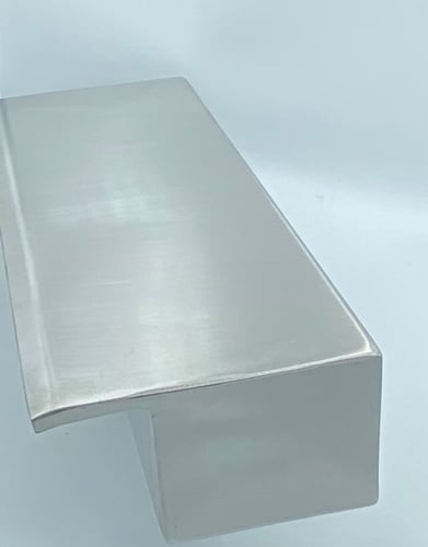 مصب شلال ستانلس ستيل جداري - مغلق