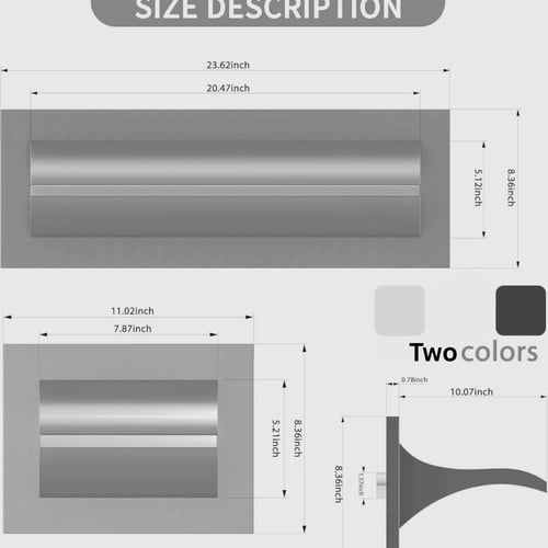 مصب شلال ستانلس ستيل 316 ستييل مقاوم للصدأ - 3 قطع...