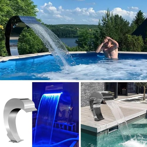 مصب شلال مسبح ستيل -دُلفين