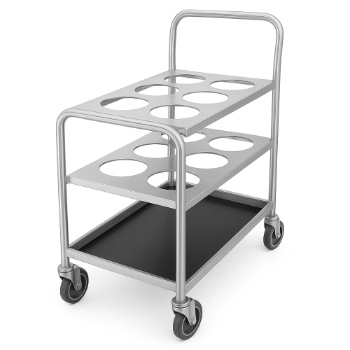 عربة نقل اسطوانات الأكسجين المتعددة