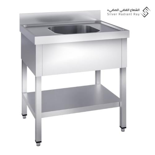 مغسلة حوض 80 سم ستانلس ستيل SS304– جودة عالية وقاب...