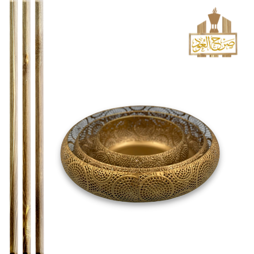 طقم صحون معدنية