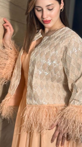 فستان كيب ريش