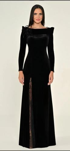 فستان مخمل سهره