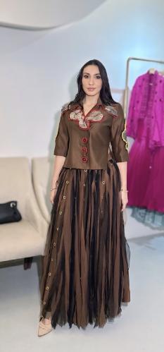 طقم تيور بني 56