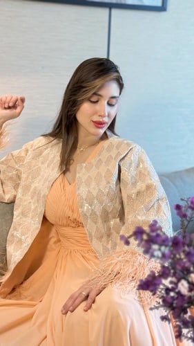 فستان كيب ريش