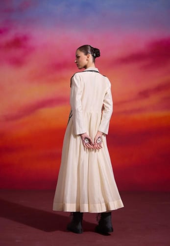 فستان off white