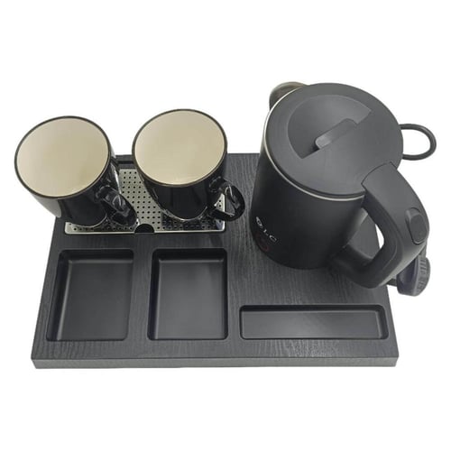 طقم غلاية فندقية كهربائية بـ سعة 800 مل