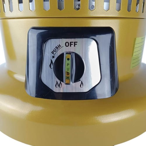 دفاية غاز حجم كبير لون ذهبي