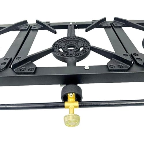 موقد غاز 3 عيون حديد حوامل زهر