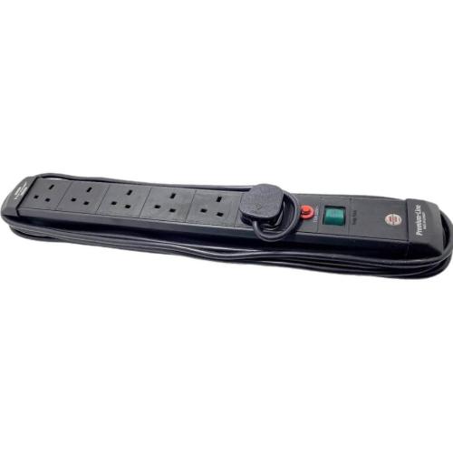 توصيلة كهرباء المانية 6 منافذ سلك بطول 5 متر