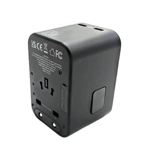 فيش السفر العالمي 65W GaN من FLINT مع شحن سريع لجم...