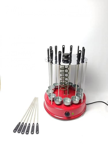 شواية طيور و لحوم كهربائية 12 سيخ