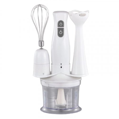 خلاط يد 3 في 1 بسعة 0.6 لتر (هاند بلندر ابيض)