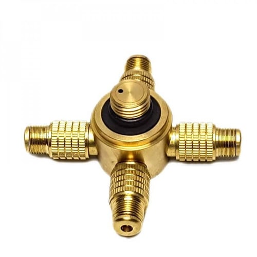 قسام دافور أربعة خطوط نحاس