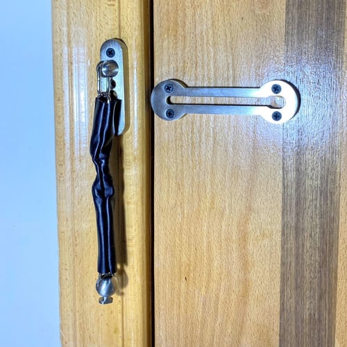 مزلاج باب استيل