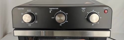 فرن و قلاية هوائية 22 لتر بقوة 1500 واط