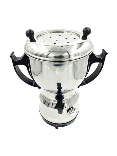 سماور استيل 3.5 لتر كهربائي اسود