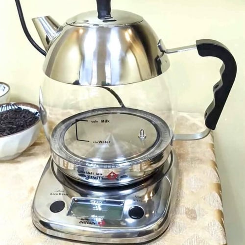 جهاز تحضير شاي الكرك لوحة تحكم الكترونية