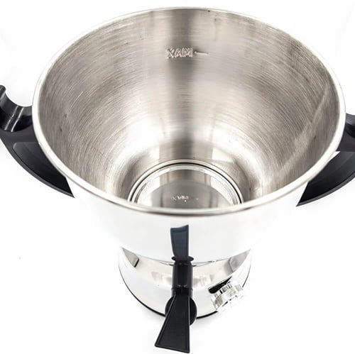 سماور استيل 3.5 لتر كهربائي اسود