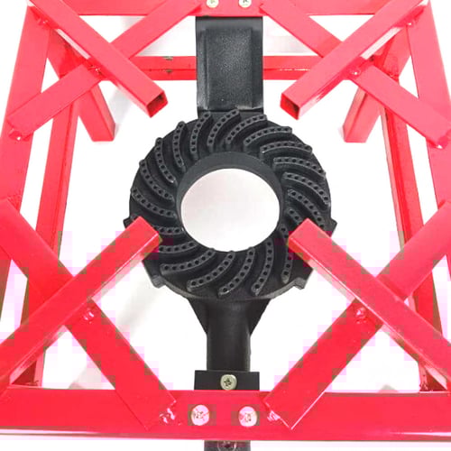 موقد غاز مربع احمر عين واحدة