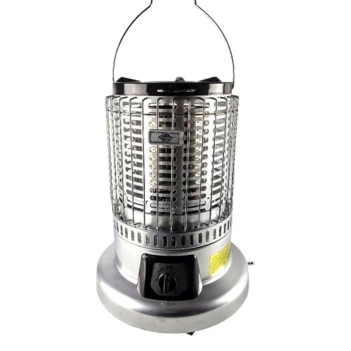 دفاية غاز حجم كبير لون فضي