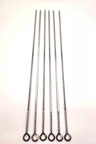 سيخ شوي نحيف استيل للاوصال و الشيش طاووق بالحبة