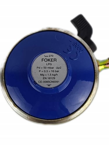 منظم غاز فوكر ايطالي 50 مليبار حائز على علامة الجو...