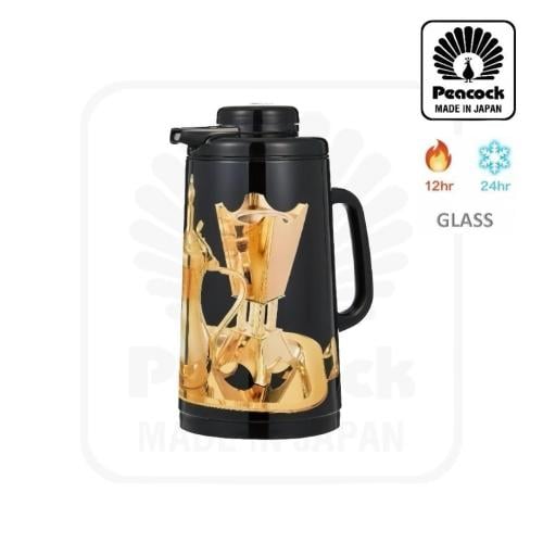 ترمس شاي ياباني 1.6 لتر اسود(ضغاط)