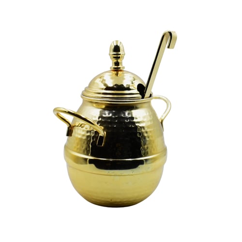 جرة فول استيل ذهبي 5 لتر