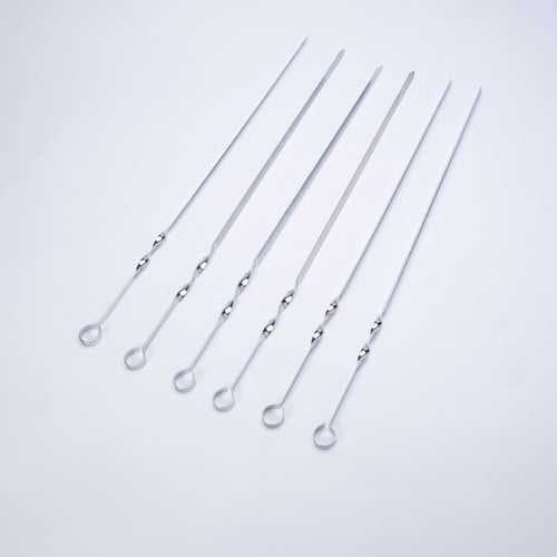 اسياخ شوي استيل طقم 6