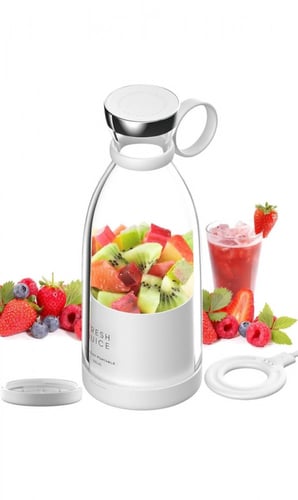 خلاط عصير كهربائي محمول قابل للشحن عبر USB