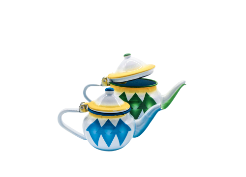 ابريق شاي غضار يد جنب رقم 12