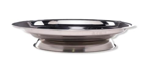 صحن كوزي 75 سم استيل هندي بقاعدة