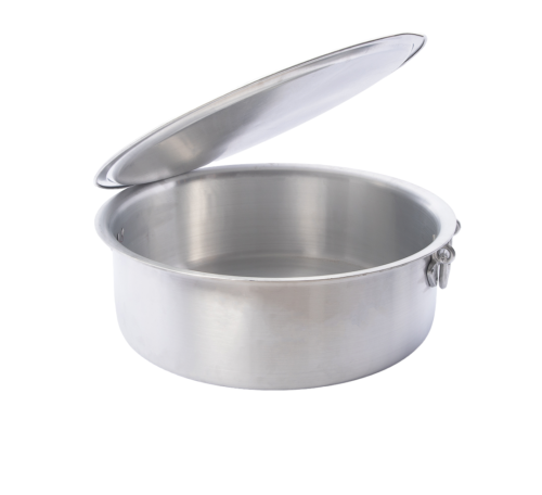 قدر بشاوري قصير بغطاء مسطح رقم50