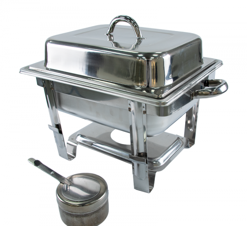 صواني سفن دش استيل 1/2 نص