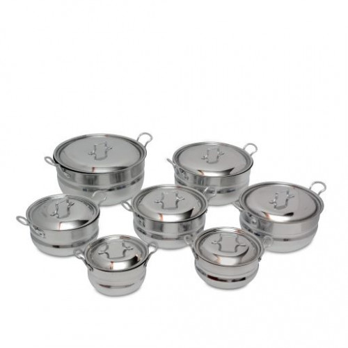 قدر المونيوم طقم 14