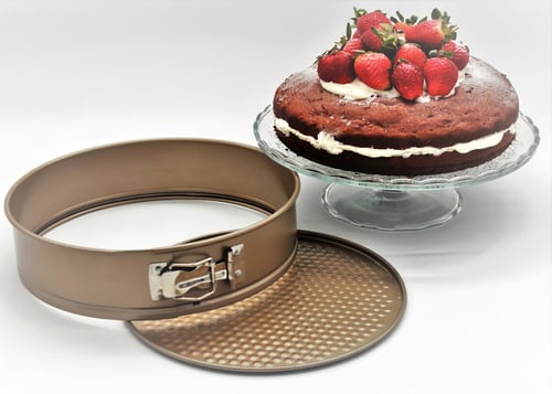 صواني كيك طقم 3 ذهبي ابوقفل