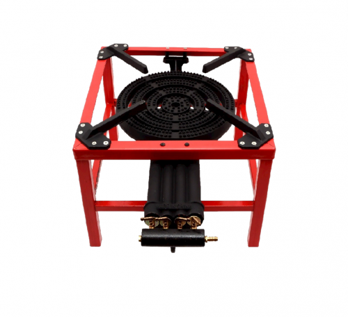 موقد غاز 4 مفتاح احمر