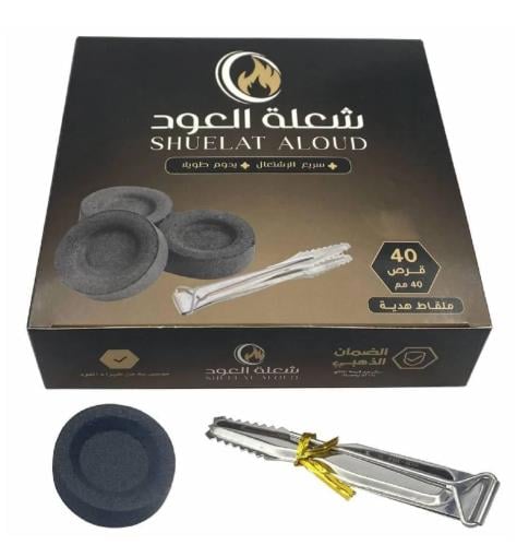 فحم شعلة العود 40 ملم