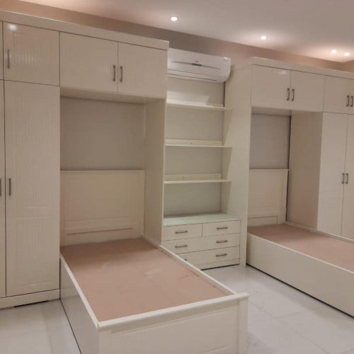 غرفه اطفال دولاب وسرير وتسريحه