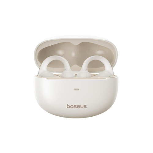 بيسوس - سماعة اذن بلوتوث bowie mc1 - ابيض