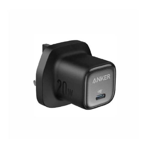 انكر - شاحن جداري بقوة 30 واط بمنفذ تايب سي - اسود