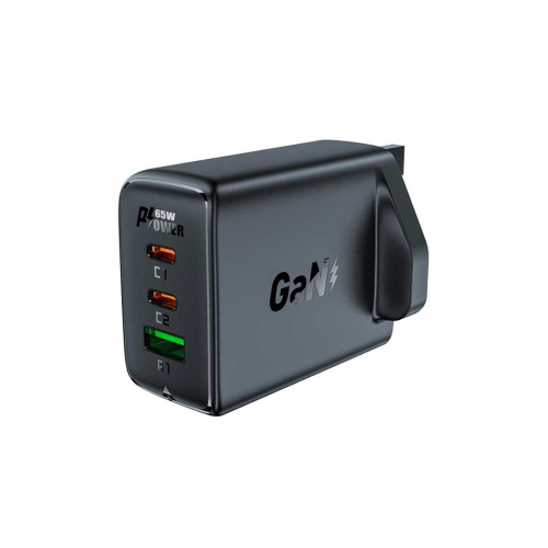 شاحن جداري AceFast A44 بقوة 65 واط منفذين تايب سي...