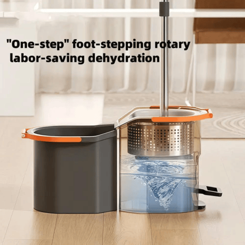 باهرة ممسحة الارضيات الدوارة المطورة حوضين لتنظيف...