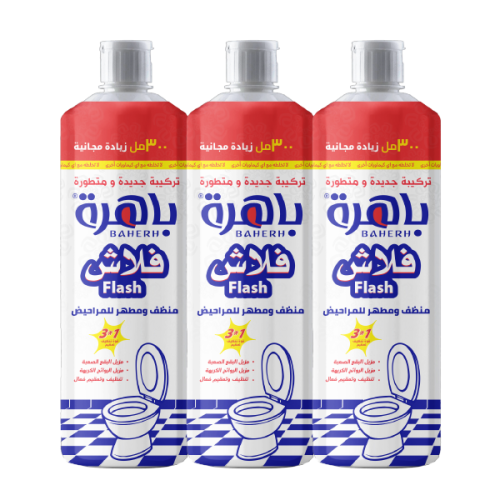 باهرة فلاش منظف ومطهر للمراحيض 1 في 3 - 3 حبة × 12...