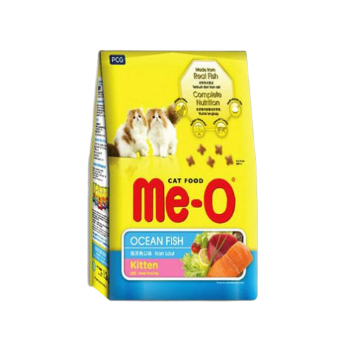 مي أو طعام جاف للقطط الصغيرة بنكهة سمك المحيط 1.1...