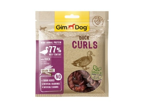 جيم دوج مكافئات للكلاب شرائح البط 55جرام