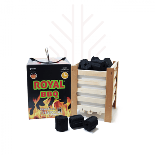 20 علبة - فحم رويال ذاتي الإشتعال 2 كيلو