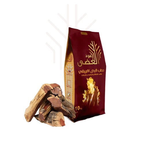 8 أكياس حطب عود الغضى الفاخر - 10كيلو + 1 كيس حطب...